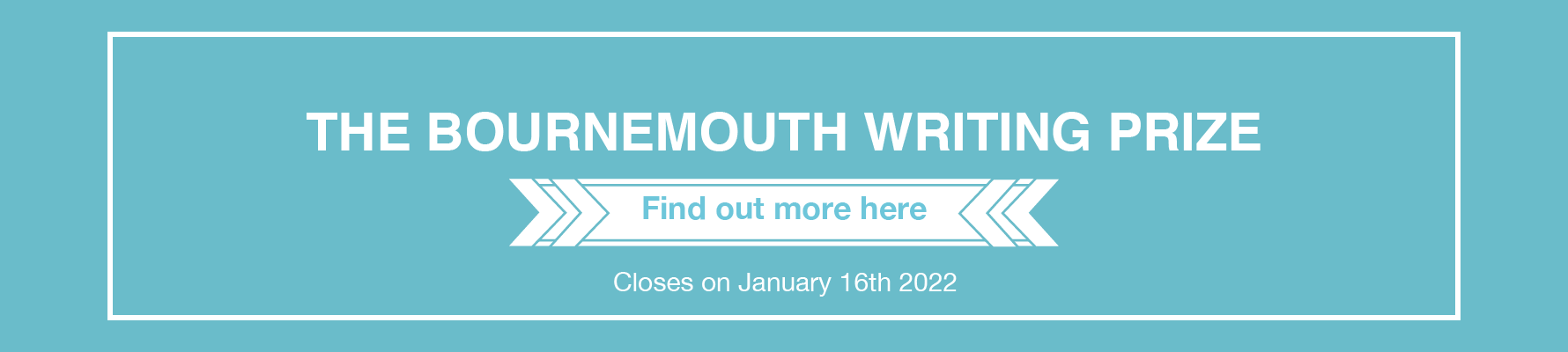 The Bournemouth Writing Prize banner