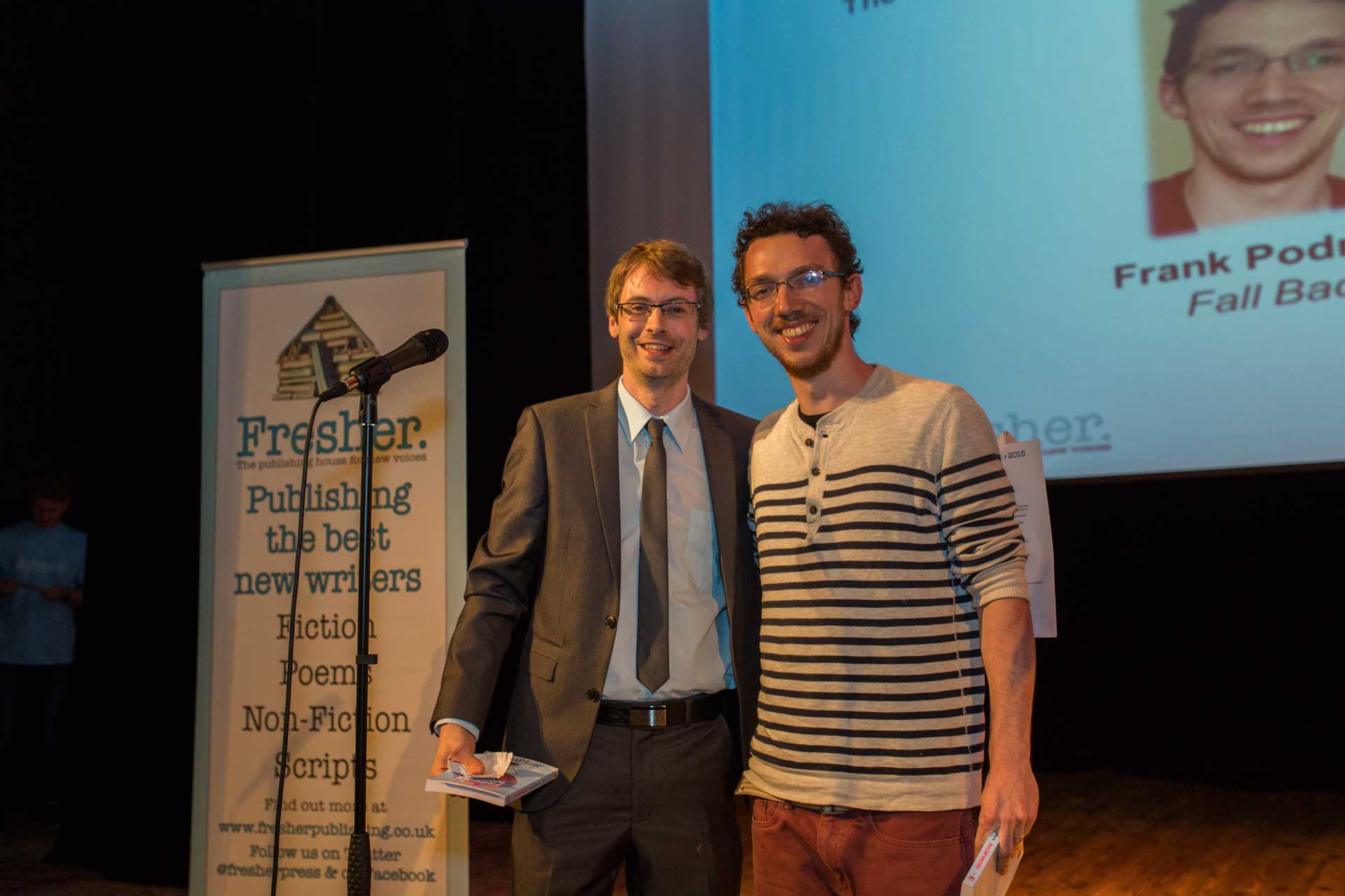 Watch: Poetry Prize winner 2015, Frank Podmore